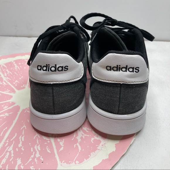 Adidas Grand Court canvas black sneakers size 6 - Picture 6 of 13